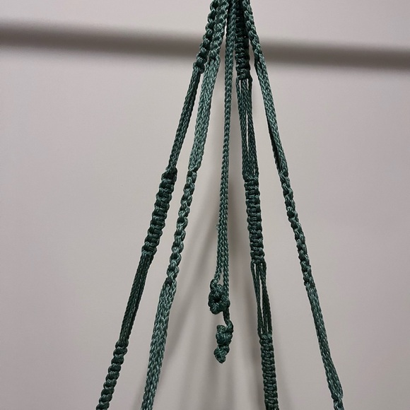 Green Macrame Cat Bed - Picture 2 of 10